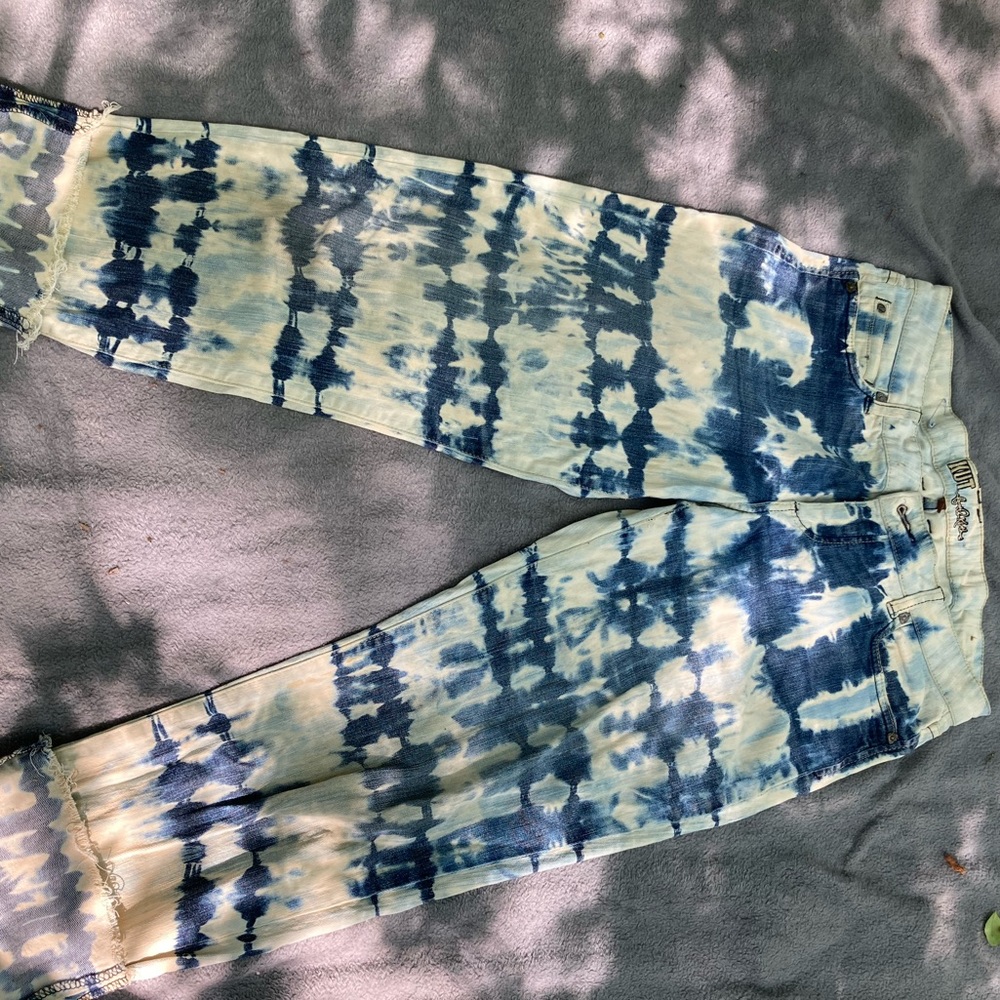Kut From the Kloth Tie Die Distressed Jeans 6